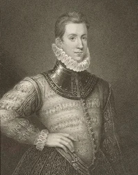 Portrait de Sir Philip Sidney (1554-1586) de 